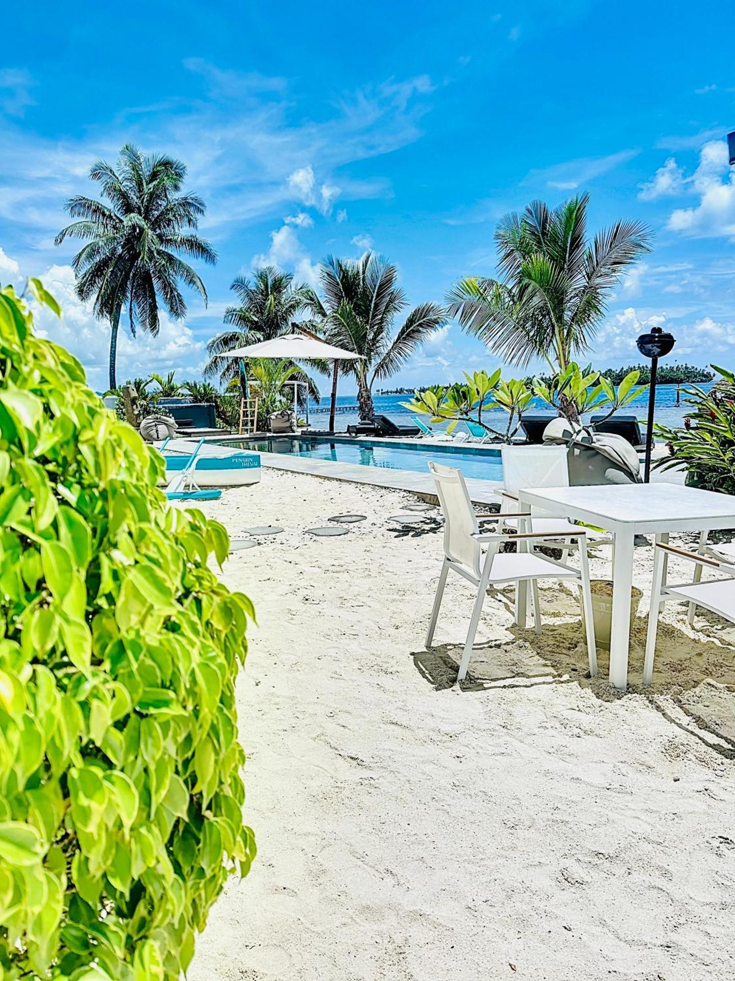 Pension Irivai, Appartement Uo Uo 3 Chambres Vue Mer Утуроа Экстерьер фото